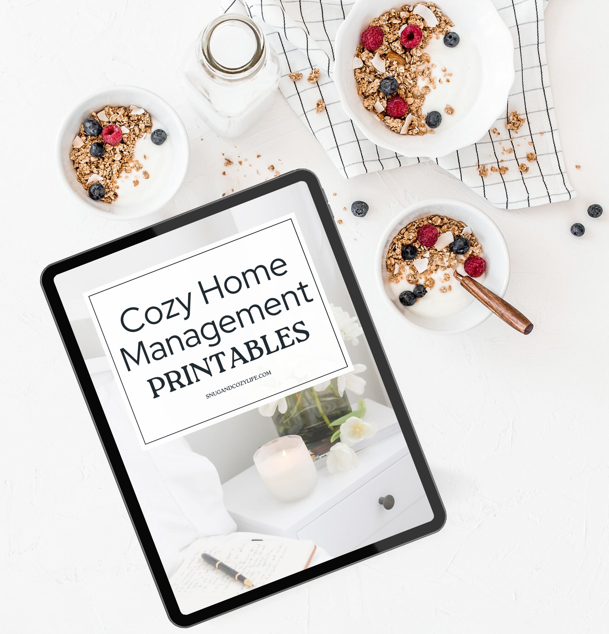 Cozy Home Management Printable Pack